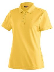 Maier Sports Funkcyjna koszulka polo "Ulrike" w kolorze żółtym rozmiar: 42. Żółte koszulki polo Maier Sports, bez wzorów, z materiału, bez kołnierzyka, bez ramiączek. Za 79.03 zł.
