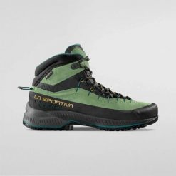 Buty podejściowe damskie La Sportiva TX4 Evo Mid GTX. Zielone trekkingi La Sportiva, z gore-texu, trekkingowe. Za 1,002.04 zł.