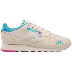 Buty treningowe damskie Reebok Classic Leather. Brązowe obuwie sportowe Reebok, bez zapięcia, Reebok Classic. Za 422.00 zł.