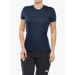 Koszulka termoaktywna damska Montane Dart Lite T-Shirt. Niebieskie koszulki sportowe Montane, bez wzorów, bez ramiączek. Za 156.99 zł.