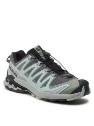 Salomon Trekkingi Xa Pro 3D V9 L47272900 Szary. Szare obuwie sportowe Salomon, ze skóry, trekkingowe. Za 439.99 zł.