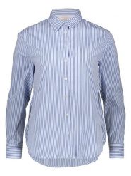 ONLY Koszula w kolorze niebiesko-białym rozmiar: XL. Niebieskie koszule Only, xl, bez wzorów, bez kołnierzyka, bez ramiączek. Za 93.07 zł.