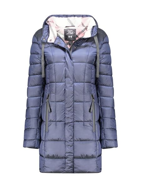 Canadian Peak Płaszcz zimowy "Bullieak" w kolorze niebieskim rozmiar: XL. Niebieskie płaszcze Canadian Peak, na zimę, xl, bez wzorów, z puchu, bez kaptura. Za 191.42 zł.