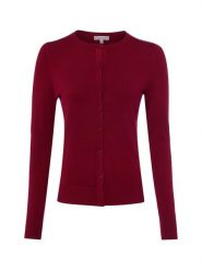 Marie Lund Kardigan Kobiety drobna dzianina czerwony, XL. Czerwone kardigany Marie Lund, xl, bez wzorów, z dzianiny. Za 199.95 zł.