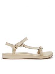 Teva Sandały Original Universal Slim 1151031 Écru. Sandały Teva, bez wzorów, ze skóry, bez obcasa, bez zapięcia. Za 379.99 zł.