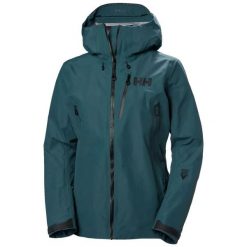 Damska kurtka wodoodporna Helly Hansen Odin 9 Worlds 3.0. Zielone kurtki narciarskie Helly Hansen, l, bez wzorów, z hardshellu, bez kaptura, narciarskie. Za 1,729.50 zł.