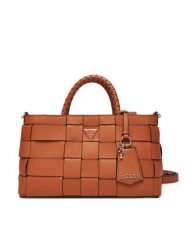 Guess Torebka Maylee HWWG96 61060 Brązowy. Brązowe torebki klasyczne Guess, z aplikacjami, ze skóry, bez dodatków. Za 679.99 zł.