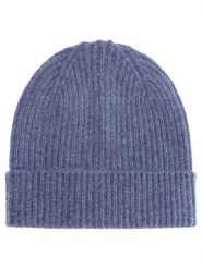 Zwillingsherz Kaszmirowa czapka w kolorze niebieskim rozmiar: onesize. Niebieskie czapki Zwillingsherz, bez wzorów, z kaszmiru. Za 210.81 zł.