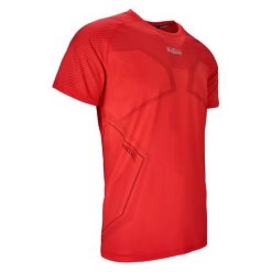 Koszulka treningowa Keeza Iron. Czerwone bluzki KEEZA, s, bez wzorów, sportowe, bez kołnierzyka, bez ramiączek. Za 66.00 zł.