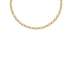 Naszyjnik Łańcuch No.1, pozłacany. Żółte naszyjniki Lilou, pozłacane. Za 214.00 zł.