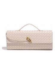 SUVRAI Torebka w kolorze kremowym - 30 x 12 x 4 cm rozmiar: onesize. Brązowe torby na ramię SUVRAI, bez wzorów, z materiału, na ramię, bez dodatków. Za 121.99 zł.