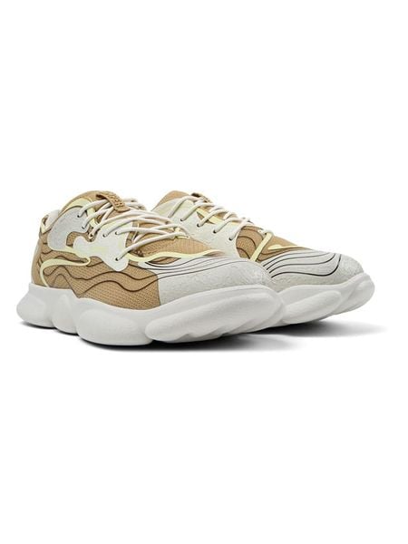 Camper Sneakersy "Karst" w kolorze beżowym rozmiar: 42. Brązowe trampki Camper, bez wzorów, bez zapięcia. Za 309.95 zł.