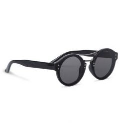 OKULARY DAMSKIE ACCCESSORIES 1WA-023-SS19 Czarny. Czarne okulary przeciwsłoneczne ACCCESSORIES, bez wzorów, z tworzywa sztucznego. Za 29.99 zł.