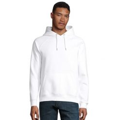 Bluza Z Kapturem Dla Dorosłych Unisex Stellar. Białe bluzy SOL'S, s, bez wzorów, z kapturem. Za 157.99 zł.