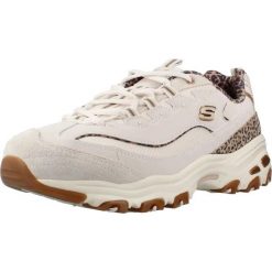 Buty SKECHERS 150877S D LITES WILD CHARM Biały. Białe trekkingi Skechers, ze skóry, na fitness i siłownię. Za 323.99 zł.