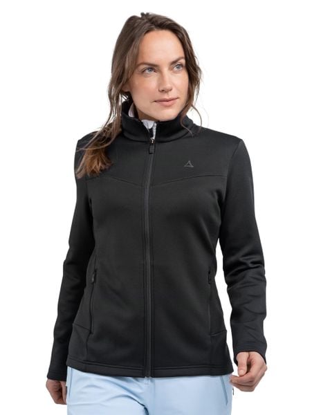 Bluza damska Schöffel Pine. Czarne bluzy Schöffel, l, bez wzorów, z materiału, bez kaptura. Za 499.99 zł.