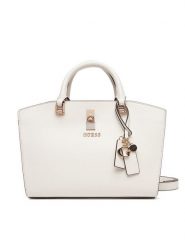 Guess Torebka Queensland HWVG96 55060 Écru. Torebki klasyczne Guess, z aplikacjami, ze skóry, bez dodatków. Za 679.99 zł.