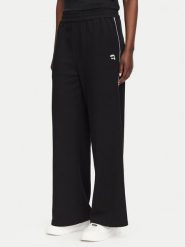 KARL LAGERFELD Spodnie dresowe B3W10045 Czarny Regular Fit. Czarne spodnie dresowe KARL LAGERFELD, xl, bez wzorów, z bawełny. Za 779.99 zł.