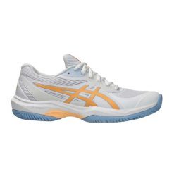 Damskie buty do padla Asics GEL-Game FF. Białe trekkingi Asics, z materiału, trekkingowe. Za 451.70 zł.