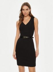 Marciano Guess Sukienka koktajlowa 5RGK10 6302A Czarny Bodycon Fit. Czarne sukienki Marciano Guess, z aplikacjami, z syntetyku, wizytowe, bez kołnierzyka, bez ramiączek, bodycon. Za 559.99 zł.