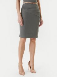 Guess Spódnica mini W5YD64 KAQL2 Zielony Regular Fit. Zielone spódnice Guess, xl, z aplikacjami, mini. Za 299.99 zł.