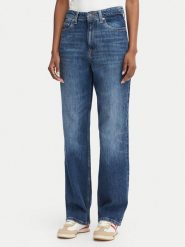 Tommy Jeans Jeansy Layla High Rise DW0DW23157 Niebieski Straight Leg. Niebieskie jeansy Tommy Jeans, bez wzorów. Za 409.99 zł.
