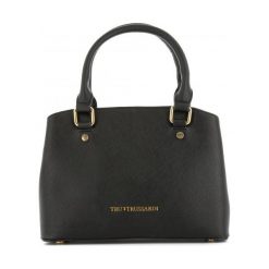 Trussardi Torebka Damska do Ręki 76BTBQAS03. Torby na ramię TRUSSARDI, bez wzorów, z materiału, do ręki, bez dodatków. Za 252.00 zł.
