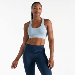 Stanik sportowy damski Don't Sweat It. Niebieskie bielizna sportowa Dare 2b, m, bez wzorów. W wyprzedaży za 49.99 zł.
