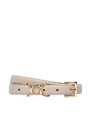 Guess Pasek Damski BW9300 P5420 Beżowy. Brązowe paski Guess, z aplikacjami, ze skóry. Za 199.99 zł.