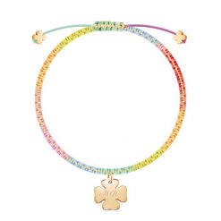 Bransoletka Summer. Żółte bransoletki Lilou, złote. Za 396.00 zł.