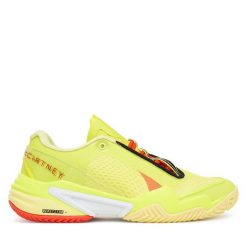 Buty na siłownię adidas. Żółte obuwie sportowe Adidas, bez zapięcia, na fitness i siłownię. Za 899.99 zł.