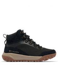 Columbia Trzewiki Burnsider™ Waterproof 2128841 Czarny. Czarne botki Columbia, bez wzorów, z materiału, bez obcasa, na płaskiej podeszwie, bez zapięcia. Za 529.99 zł.