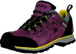 Damskie buty turystyczne wodoodporne z membraną i zamszem. Fioletowe trekkingi GUGGEN MOUNTAIN, z gumy, trekkingowe. Za 407.74 zł.