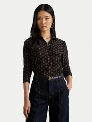 LAUREN RALPH LAUREN Koszula 200P03717001 Granatowy Regular Fit. Niebieskie koszule Lauren Ralph Lauren, l, bez wzorów, z syntetyku, bez kołnierzyka, bez ramiączek. Za 689.99 zł.