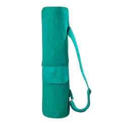 Torba Na Matę Do Jogi Z Logo Na Pasku Jeden Rozmiar. Niebieskie torby na ramię GAIAM, bez wzorów, z bawełny, na ramię, bez dodatków. Za 268.99 zł.