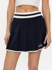 Guess Spódnica trapezowa Arleth V4GD19 WG2Q0 Granatowy Regular Fit. Niebieskie spódnice Guess, s, z aplikacjami, z syntetyku, trapezowe. Za 199.99 zł.