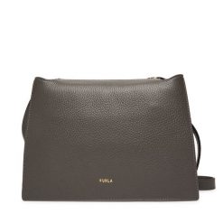 Torebka Furla. Szare listonoszki Furla, bez wzorów, bez dodatków. Za 1,529.00 zł.