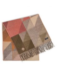 Fraas Damski tkany szalik Kobiety Sztuczne włókno pomarańczowy|różowy wzorzysty, ONE SIZE. Brązowe szaliki Fraas, bez wzorów, z włókna. Za 229.95 zł.