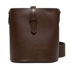 Torebka Weekend Max Mara. Brązowe listonoszki Weekend Max Mara, bez wzorów, bez dodatków. Za 1,329.00 zł.