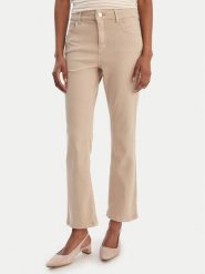 Marella Spodnie materiałowe Sfinge 2615131261 Beżowy Slim Fit. Brązowe spodnie materiałowe Marella, bez wzorów, z materiału. Za 479.99 zł.