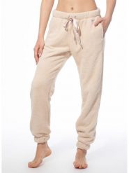 SHORT STORIES Spodnie polarowe w kolorze beżowym rozmiar: XL. Brązowe spodnie dresowe Short Stories, xl, bez wzorów, z dresówki. Za 128.55 zł.