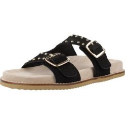 Sandały GIOSEPPO STELLA Czarny. Czarne sandały Gioseppo, bez wzorów, ze skóry, sportowe, bez obcasa, bez zapięcia. Za 289.00 zł.
