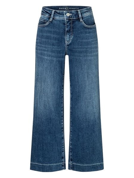 MAC Dżinsy "Dream" - Comfort fit - w kolorze niebieskim rozmiar: 38. Niebieskie jeansy MAC, bez wzorów, z podwyższonym stanem. Za 217.99 zł.