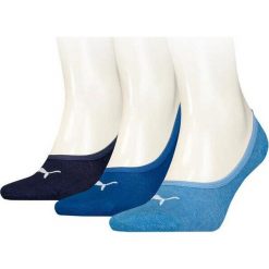 Skarpety sportowe unisex Puma Footie 3P 906930. Niebieskie skarpety Under Armour, bez wzorów. Za 16.99 zł.