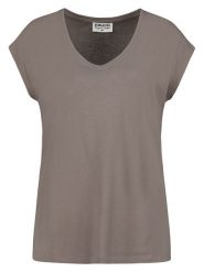 Sublevel Koszulka w kolorze beżowym rozmiar: XL. Brązowe bluzki Sublevel, xl, bez wzorów, bez kołnierzyka, bez ramiączek. Za 43.99 zł.