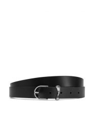 Calvin Klein Pasek Damski Ck Must Organic Loop Belt 25mm K60K613234 Czarny. Czarne paski Calvin Klein, bez wzorów, ze skóry. Za 129.99 zł.