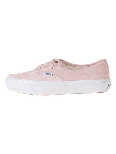 Vans Skórzane sneakersy "Authentic" w kolorze jasnoróżowym rozmiar: 42. Różowe trampki Vans, bez wzorów, bez zapięcia. Za 244.95 zł.