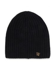 Elisabetta Franchi Czapka BE-04C-67E2 Czarny. Czarne czapki Elisabetta Franchi, bez wzorów, z kaszmiru. Za 689.99 zł.