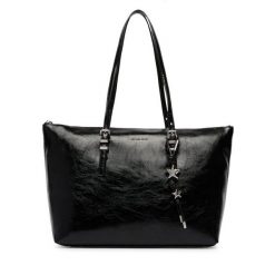 Torebka MICHAEL Michael Kors. Czarne shopper MICHAEL Michael Kors, bez wzorów, bez dodatków. Za 1,209.00 zł.