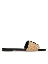 Nine West Klapki SMRL393661 Beżowy. Brązowe klapki Nine West, bez wzorów, z syntetyku, bez obcasa. Za 149.99 zł.